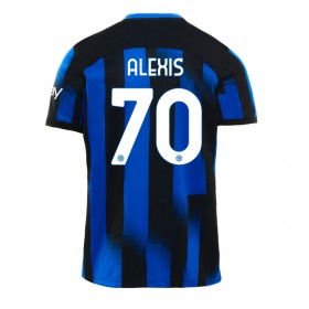 Inter Milan Alexis Sanchez #70 Heimtrikot 2023-24 Kurzarm